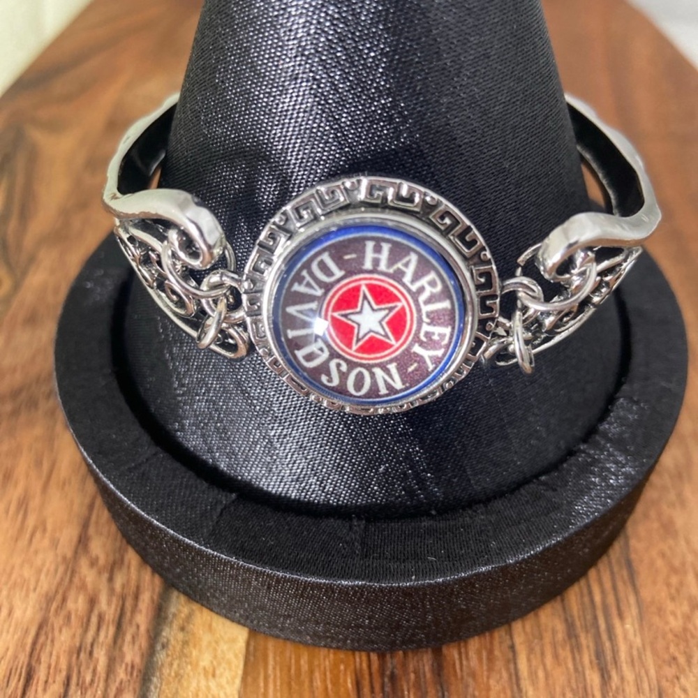 Snap Button Jewelry with Harley Button Bracelet